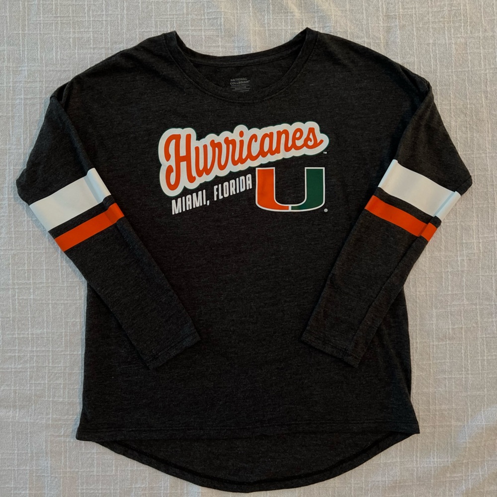 MIAMI HURRICANES, Miami Florida youth long sleeve *NWOT | Medium